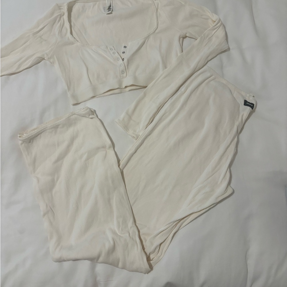SKIMS matching Set Soft Ribbed Knit